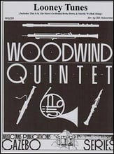 LOONEY TUNES MEDLEY WOODWIND QUINTET cover